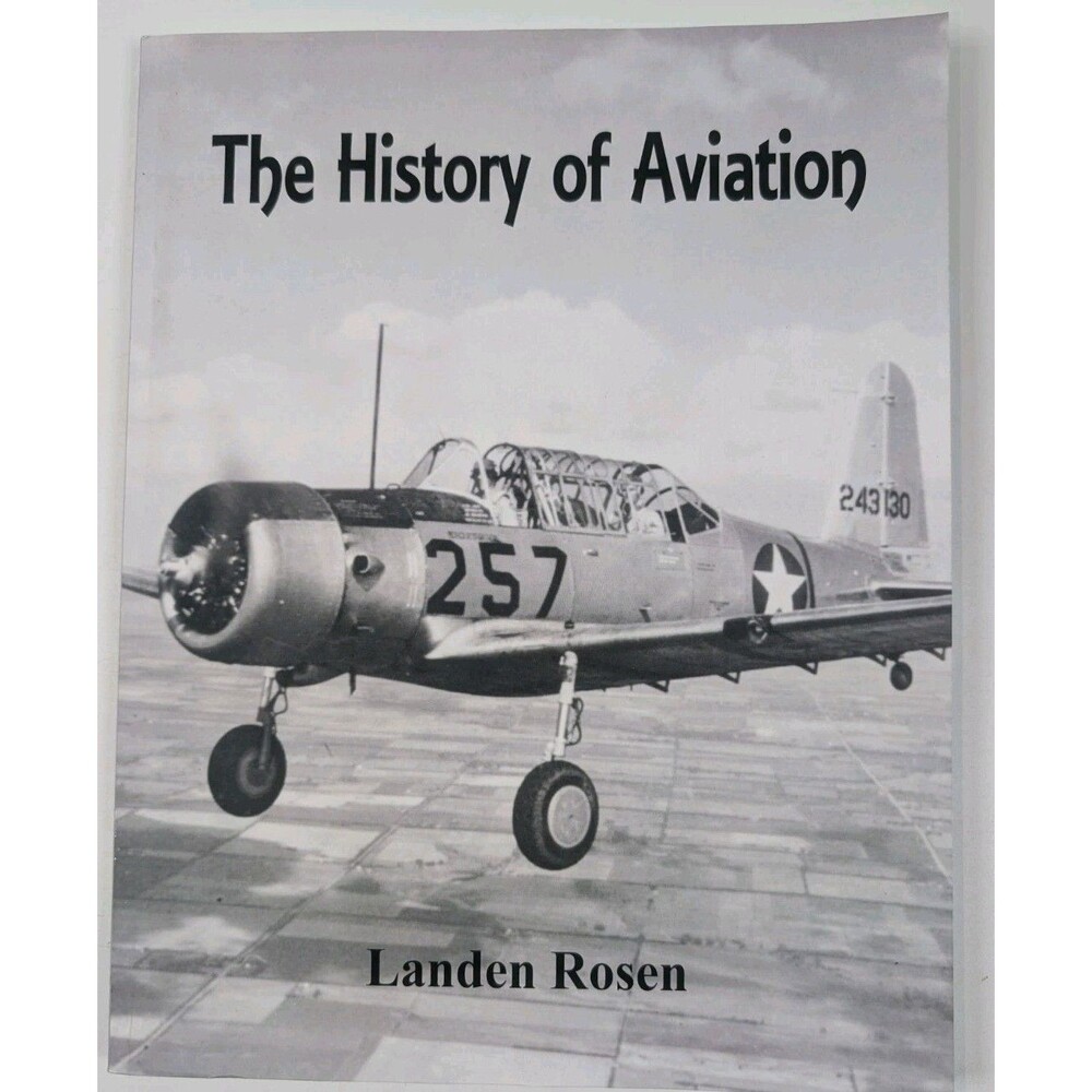 The History of Aviation Landen Rosen 2018 Alpha Editions Paperback Aircraft Book
